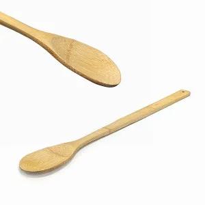 [더담고]대나무 타원 볶음주걱 55cm ( 대형 고추장주걱 나무 조리스푼 업소용 식당 다용도 우드주걱 )