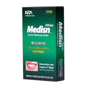 메디슨 화이트 셀프 치아 화이트닝 패치 스티커 7일분
