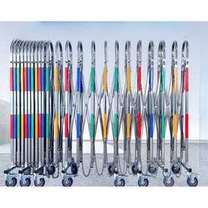 접이식 울타리 자바라 안전 학교 정문 공사장 차단막