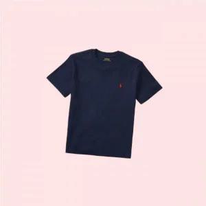 폴로 랄프 로렌 키즈 어린이 남아 8 18세 코튼 면 저지 자켓 크루넥 티 CWPOTSHY8020164410 3718446