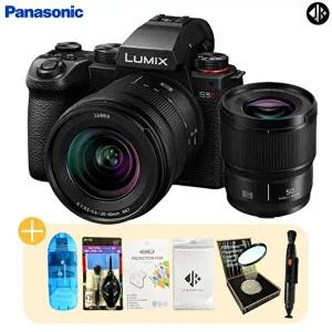 [파나소닉]파나소닉 루믹스 DC-S5 IIX + 더블렌즈 KIT (20-60mm,50mm) + 악세사리 6종 패키지 DC-S5M2XW