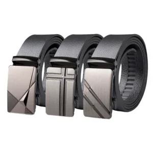 [1+1] 남성 자동버클 정장 벨트 3종 패션 허리띠