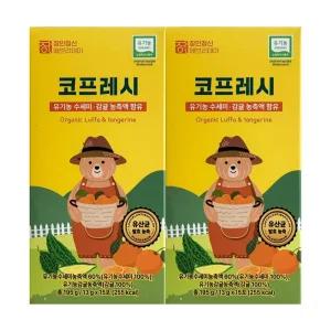 장인정신 에브리데이 유기농 수세미즙 코프레시 13g x 15포 2개 / 써클