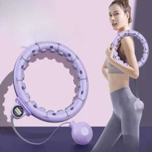 여성용 스마트 훌라후프 진동 카운트 뱃살 허리 운동
