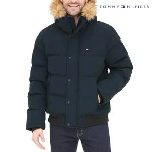 [타미힐피거] 퀼팅 스노클 봄버 재킷 (KJO0864A-K)