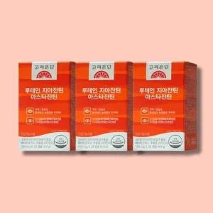 [고려은단] 루테인 지아잔틴 아스타잔틴 160mg 30캡슐, 3박스