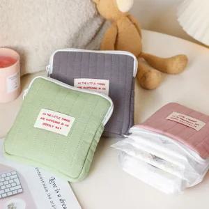 미니 생리대파우치 퀼팅 화장품 잡화 여성