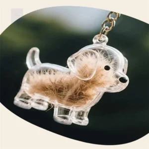 스완하우스 강아지 털보관 키링 반려동물용품