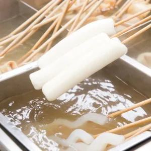 삼삼한 맛있는 부산 물떡 어묵꼬치(어묵350g20개+장국30g2봉+물떡10개600g)