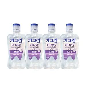 가그린 스트롱 구강청결제 750ml x4개