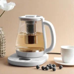 [셀러에이드]유리 전기포트 차탕기 약탕기 무선주전자 커피 티포트