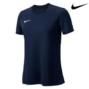 나이키 반팔 티셔츠 BV6728-410 우먼스 드라이 핏 파크