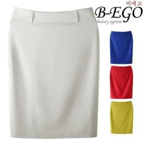 [비에고][무료배송]634BG_44~110까지 면스판/실크새틴 스커트