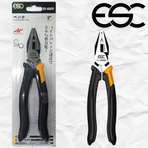 ESC 205mm ES-8SCP 다기능 펜치 압착 사이드 커팅 플라이어 압착 뺀찌