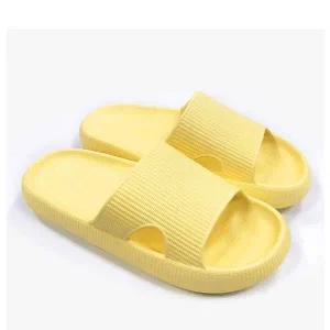 말랑말랑 남성용 다용도 프리미엄 옐로우 슬리퍼 욕실화 물빠짐욕실화