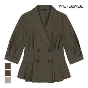 [미센스] 더블버튼 볼륨소매 자켓_MB38JKM101Z