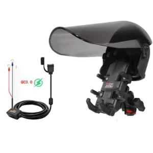 스쿠터 무선충전기 오토바이 자석 거치대 휴대폰 배달대행