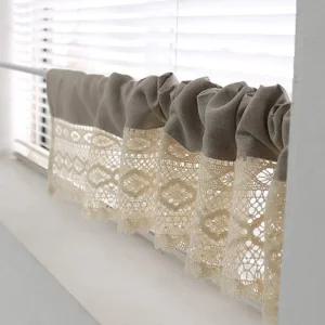 [LFJ74907_58]주방커튼 선반 주방 작은창문 가리개 1P