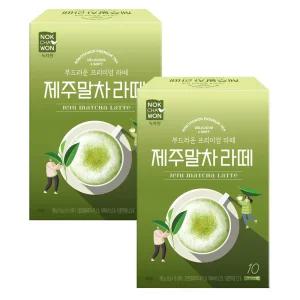 녹차원 말차라떼 10T x3개