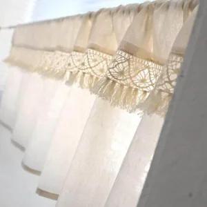 테슬 바란스감성 가림막 인테리어 숏커튼