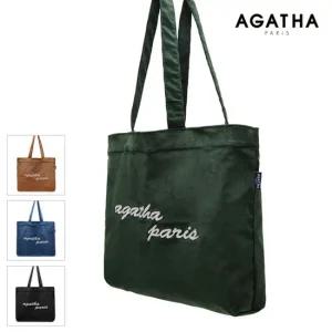 [아가타] 코듀로이 쇼퍼 에코백
