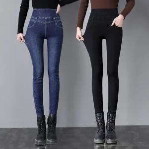 재입고 CY-832/ 여성청바지 밴딩 하이웨스트 스키니진 빅사이즈