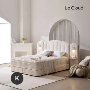 [라클라우드] K 라르테 프리미엄 호텔식 패브릭 킹침대(프레임+매트)