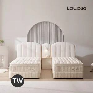 [라클라우드] TW 라르테 프리미엄 호텔식 패브릭 투매트리스 침대 풀패키지(트윈)