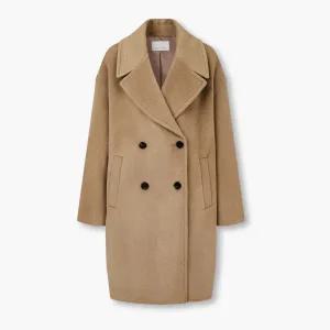 [롯데백화점]보브 블렌드 더블 미디 코트7155416002