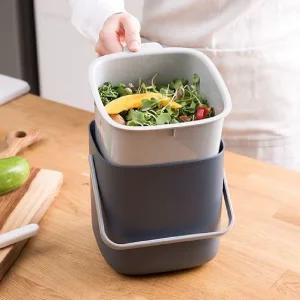 시스맥스 가정용 음식물쓰레기통 진공 음쓰통 음식물통 약 3L