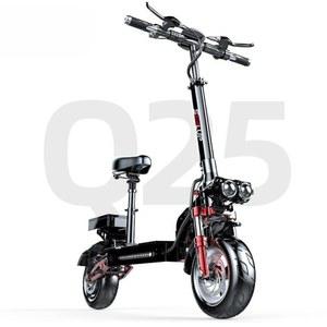 SEALUP Q25 접이식 전동킥보드 90 디스플레이가있는 10 부품 Q15 LED