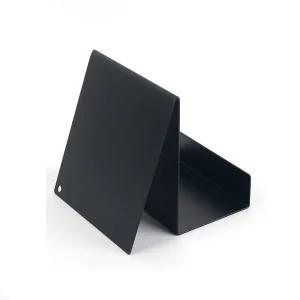 WRI 블랙 철제 북 스탠드 책 전시대 디스플레이 프레임 고정지지대 전시선반다이 디피쇼케이스