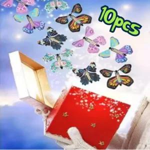 마술나비 마술 소품 키트 플라잉 요술 나비 고무줄 비행 이벤트