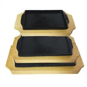 주물법랑 AVQV8154 신형 사각 장어스테이크판 3종