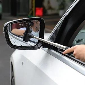 자동차 백미러 와이퍼 사이드미러 스퀴즈 휴대용 사이드미러 와이퍼 레인청소도구