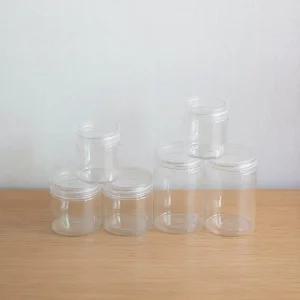 투명 플라스틱 원통 용기 공병 다용도 케이스 3size 슬라임통 소분통