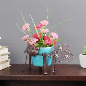 엔틱 꿀벌 인테리어 소품함 데코 조화 다육이 화분 소품케이스 소품보관함 인테리어소품함