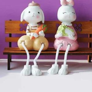 [아우트]배추 당근 토끼 토끼소품 미니어처 2P세트