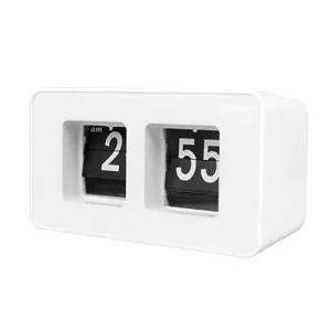 [아우트]모던심플 오토 빈티지 플립클락 시계