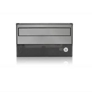 [아우트]반자동 편지통 우편함 무인택배함 블랙