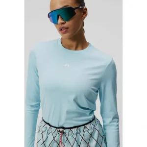 제이린드버그 여성용 긴팔 티셔츠 블루 2024 기능성 스포츠웨어 이너웨어 ADA