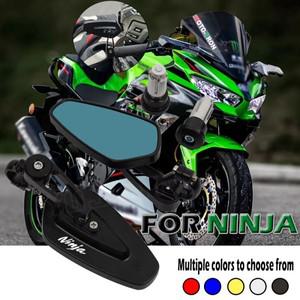 혼다 백미러 NINJA 250 400 500 650 1000SX ZH2 ZX-4R 6R 10R 12R 14R 오토바이 핸들 바 백미러 악세사리