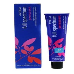 아베다 풀 스펙트럼 퍼머넌트 크림 헤어 컬러 6N 내추럴 다크 블론드 2.8 OZ