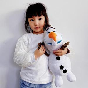 50cm 만화 애니메이션 냉동 공주 안나 엘사 올라프 인형 봉제 방 장식 베개 소녀 생일