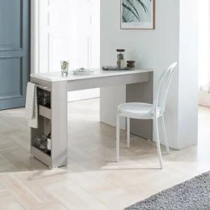 [삼익가구]스톰 2인용 마블 수납식탁