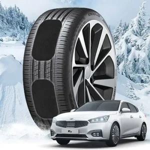 올뉴K7 붙이는 스노우체인 스노우캐치 스노우체인 작물체인 우레탄체인 스노우캐치 스노우타이어