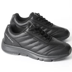 월드컵 볼 넓은 남자 운동화 러닝화 걷기 남성 봄 가을 신발 올블랙 빅사이즈