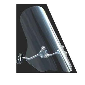 스쿠터 윈드스크린 방풍 비 막이 가드 쉴드 대형 유리 윈드스크린 - A타입