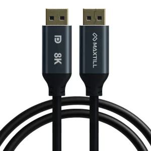 맥스틸 MC-DD DP to DP 8K 모니터 연결 케이블 5M 선 고화질 음성 영상 컴퓨터 노트북 PC TV 데스크탑