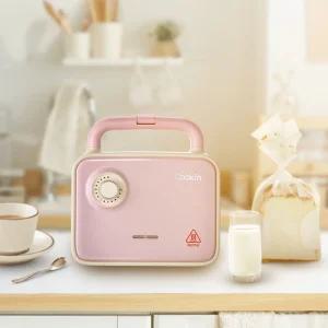 키친플라워 쿠킨 2구 타이머 샌드위치 와플메이커 KFW-JT1000DBCP